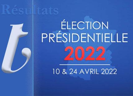 affichette résultats élection présidentiellle